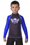 Berserk 12761 Рашгард MMA KIDS blue фото